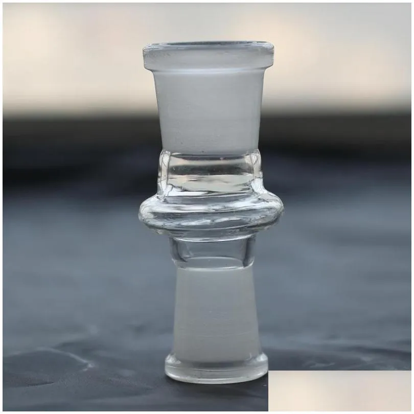 glass bong adapter for hookahs smoking drop down adapters male to female 10mm 14mm 18mm joint adaptor