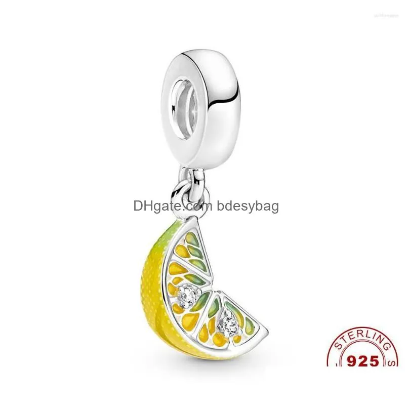 charms silver 925 fruit cherry durian dangle charm fit for original women moments bracelet or bangle diy jewelry accessories