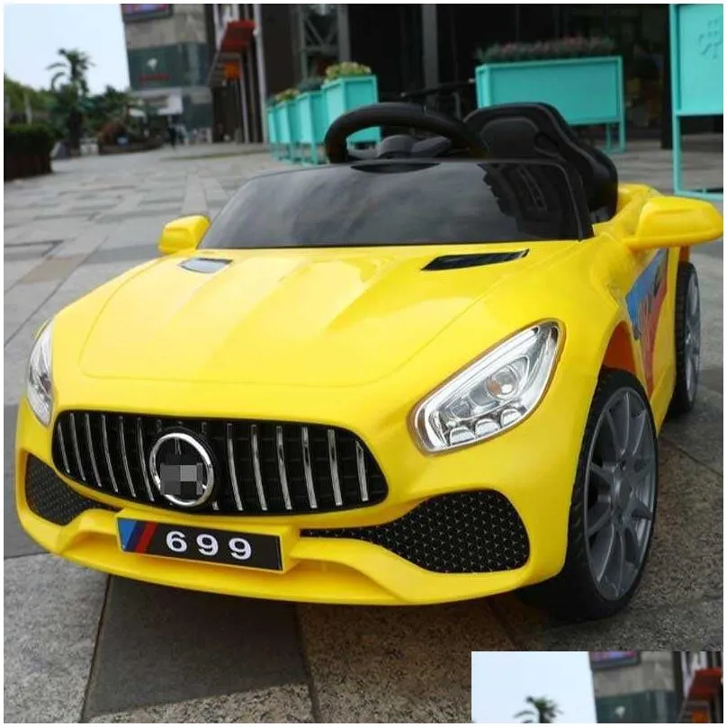 electric/rc car 2022 new children simulation 1 4 kids ride on toys double door child 2.4g bluetooth remote control t221214