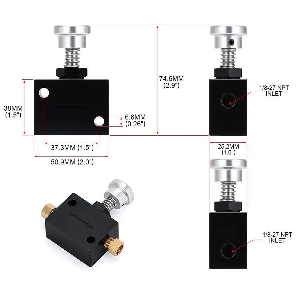 pqy new brake lock line lock hydraulic brake park lock pressure holder for disc drum pqy3317