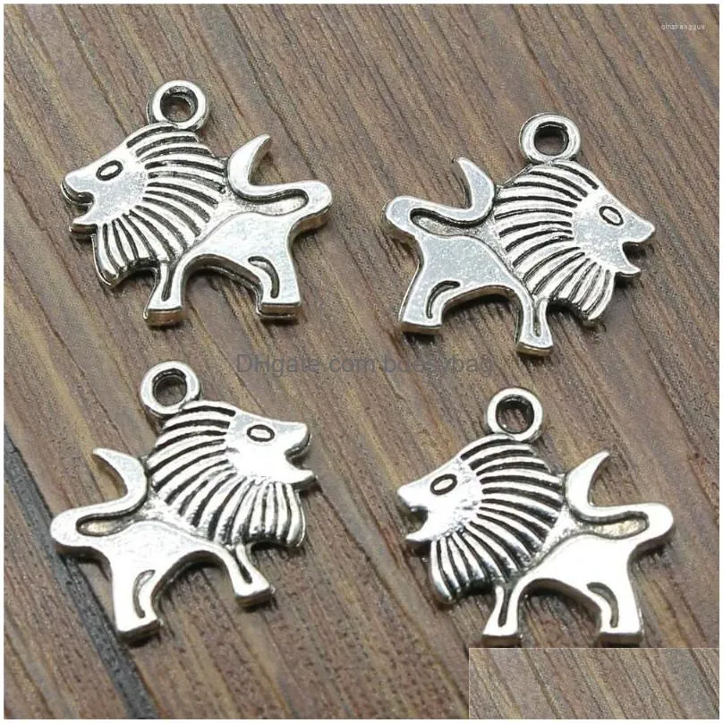 charms for jewelry making kit pendant diy accessories  wolf