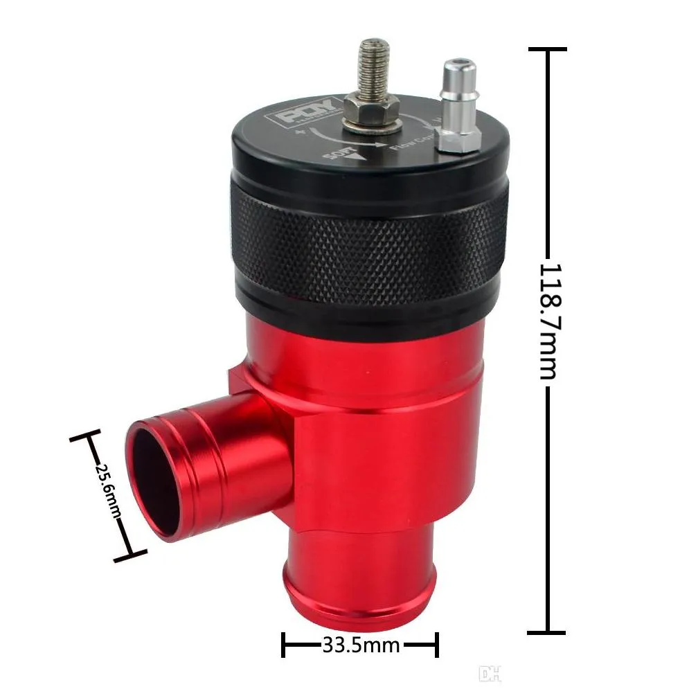 pqy new recirculation bov for 20152017 subaru wrx adjustable blow off valve kit pqybov02