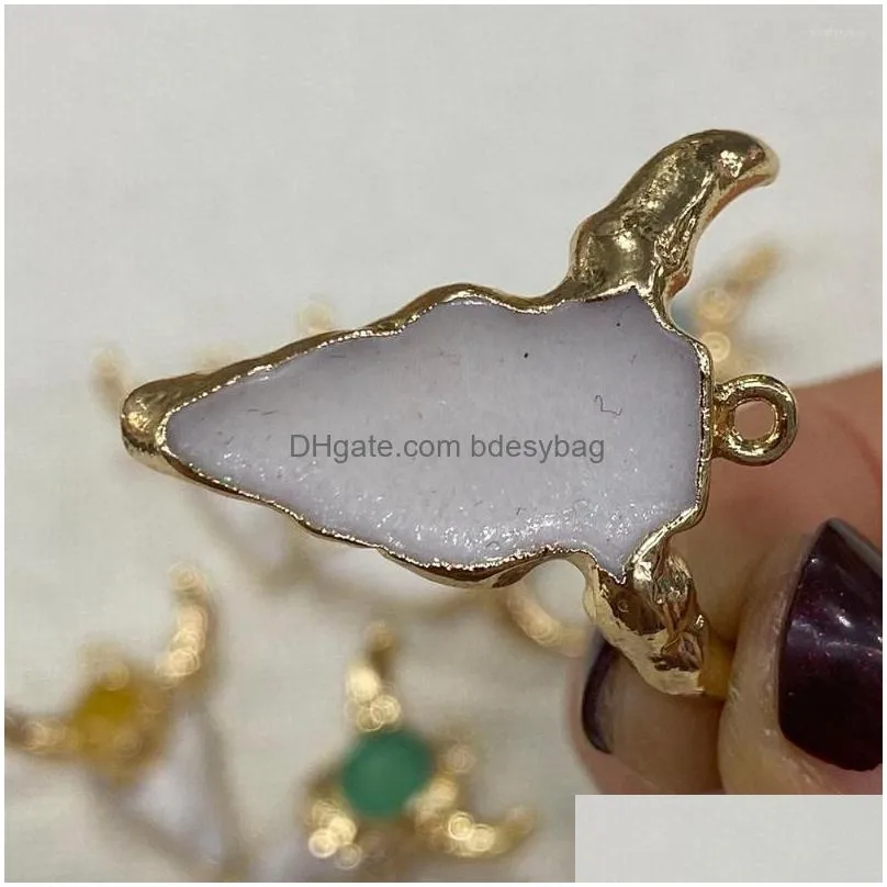 charms animal bull head resin semiprecious stone pendant for diy jewelry making necklace and bracelet accessories size 26x30mm