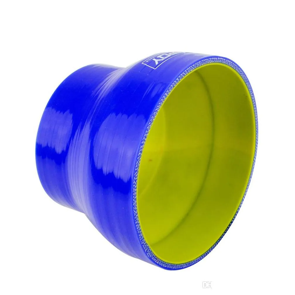 pqy blue yellow 34 76mm102mm silicone hose straight reducer joiner coupling pqysh300400qy