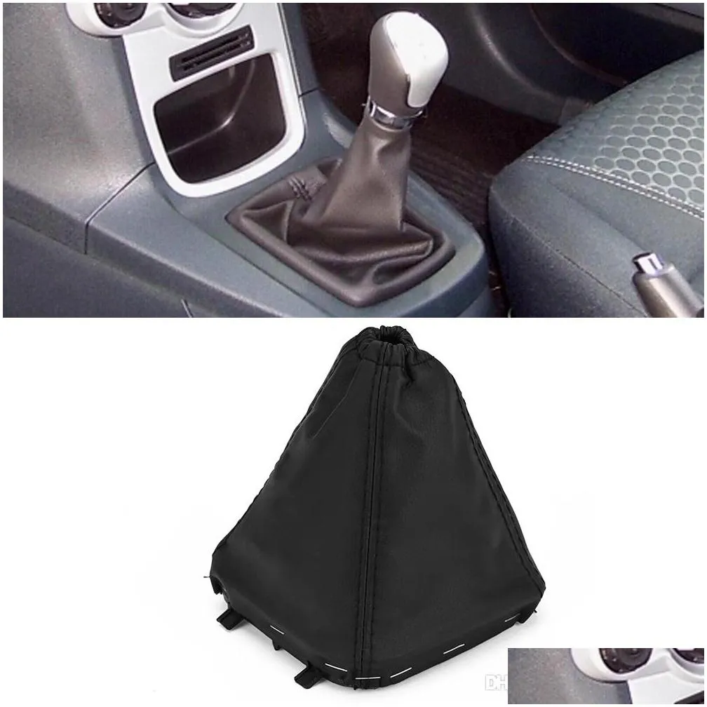 pqy lever gaiterstick gaiter gear shift boot cover for ford transit van mk7 20062013 car gear shift collars pqysbc14