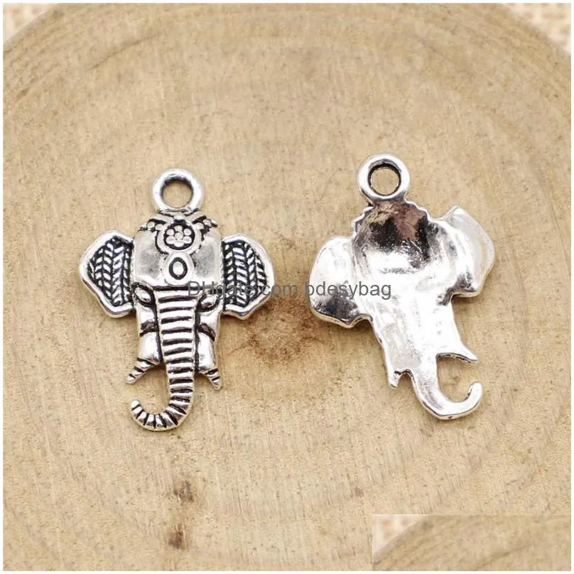 charms for jewelry making kit pendant diy accessories cute elephant charmscharms