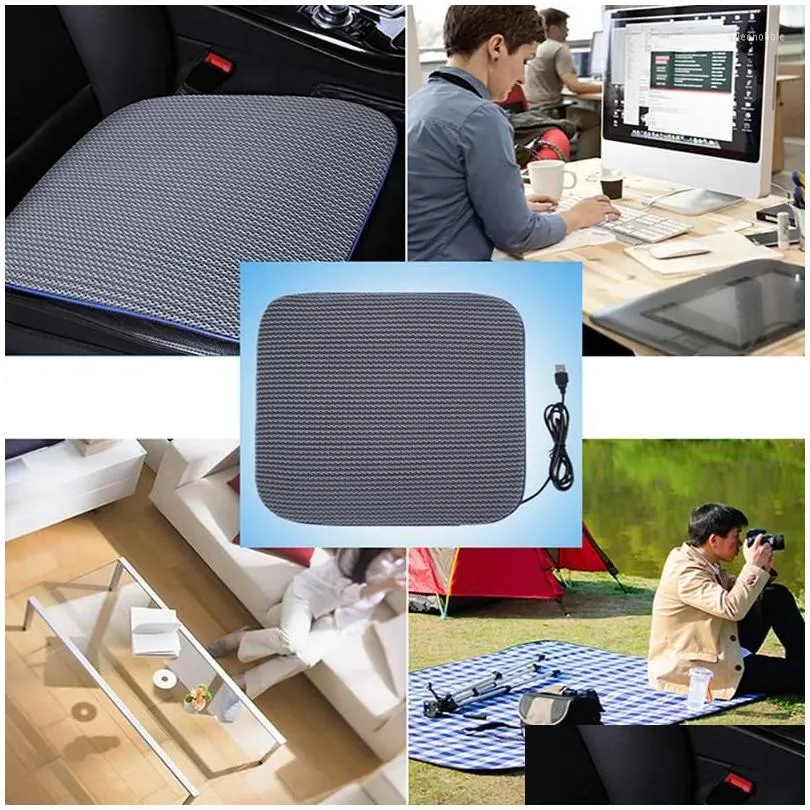 car seat covers universal cooling air ventilated fan cushion pad ventilation usb summer