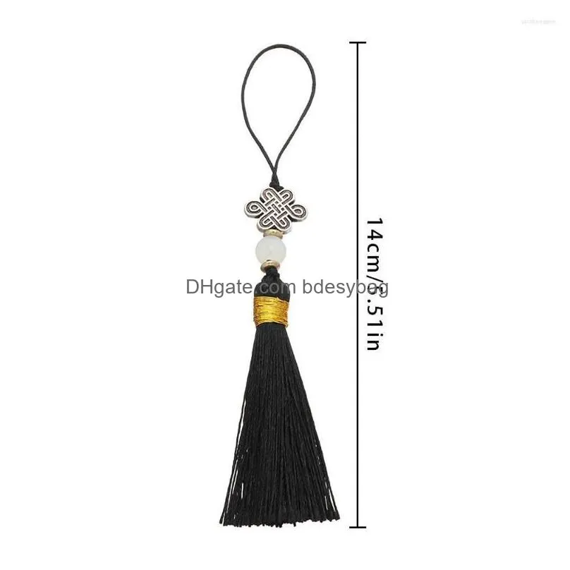 charms crafts clothing accessories chinese style case pendant knot tassel phone year