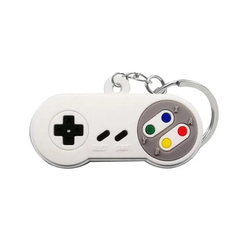 pvc soft rubber game keychain pendant diy custom logo gift cartoon anime decoriation accessories