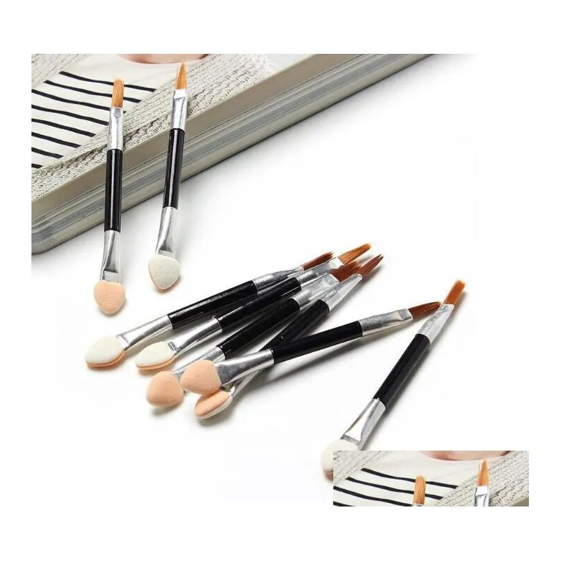 new makeup brushes disposable sponge cosmetics eye shadow eyeliner lip brush set applicator for women beauty