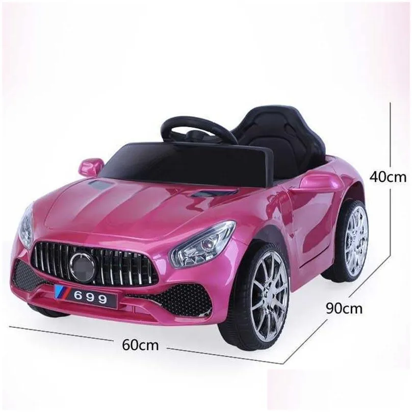 electric/rc car 2022 new children simulation 1 4 kids ride on toys double door child 2.4g bluetooth remote control t221214