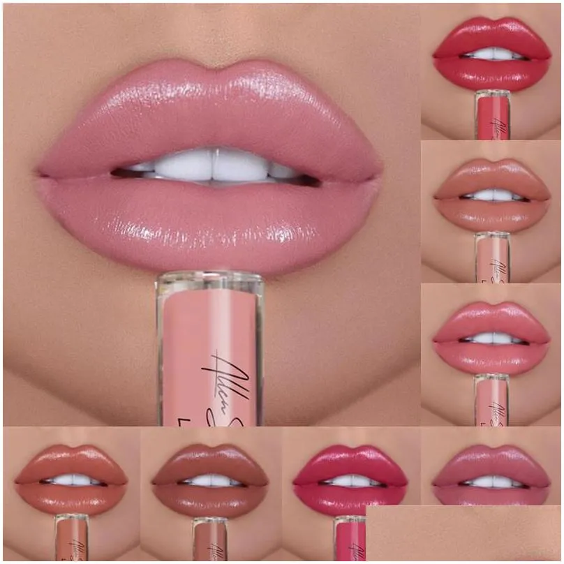 12 colors y women lipstick waterproof long lasting moist lip gloss vivid rich y lips makeup cosmetic