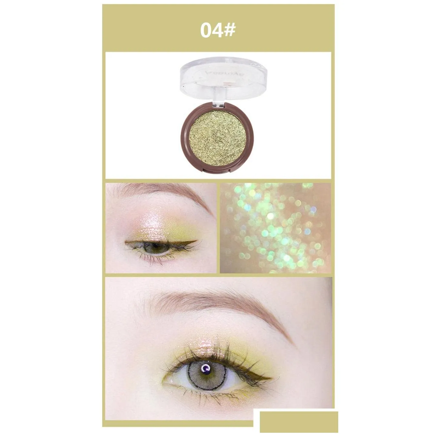 asaruya moonlight single eyeshadow 10 colors keyboard fingertips pigment shine gold green glitter 3d nude eye shadow pallete makeup set