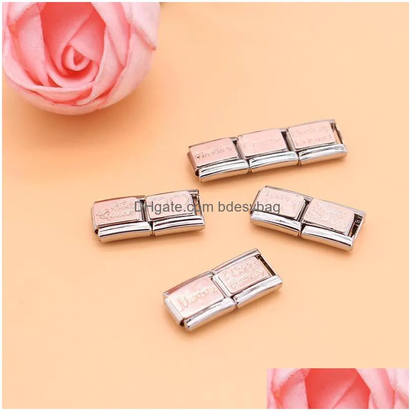 charms hapiship top original daisy rose cousin queen marry me italian charm fit 9mm bracelet stainless steel jewelry making