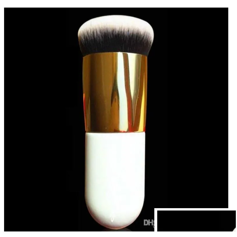 new chubby pier foundation brush flat cream makeup brushes professional cosmetic makeup brush