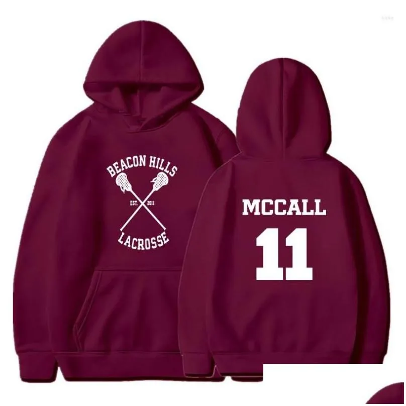 mens hoodies fashion beacon hills men women teen wolf fan stilinski 24 trucksuit unisex hoodie sport hip hop clothes sweatshirts tops