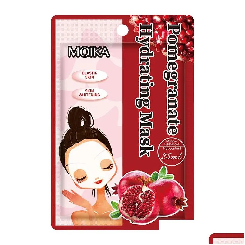 moisturizing oilcontrol mango cherry natural face mask hydrating fruit organic facial mask skin care