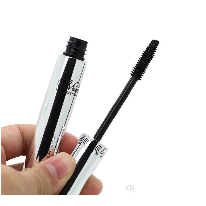 new menow brand eye mascara makeup long eyelash silicone brush lengthening curling eyelashes mascara waterproof black