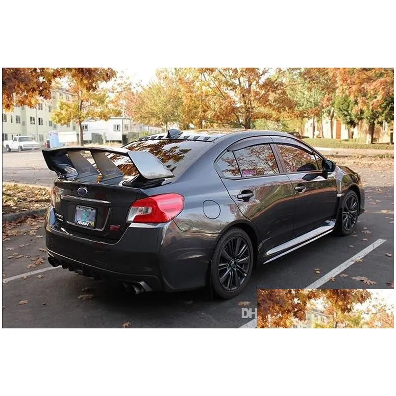 pqy spoiler wing stabilizer for subaru sti 201518 spoiler wing stiffi support rally with pqy logo one pair pqywss022