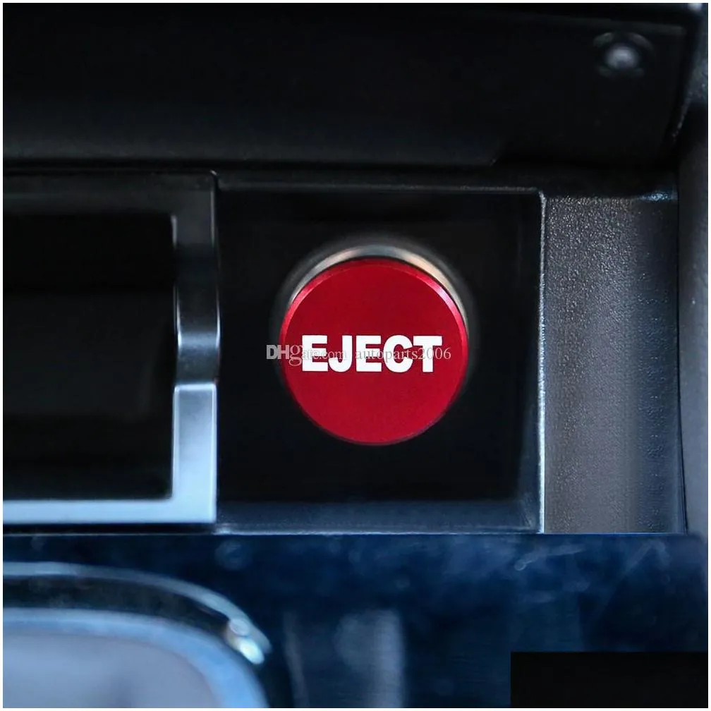 wholesale universal eject fire missile button car cigarette lighter plug cover 12v power source fits most automotive vehicles