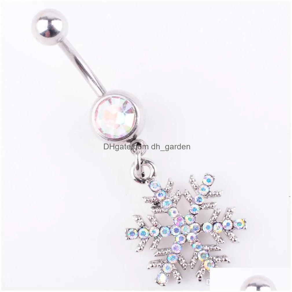 d0718 1 color new belly rings elephant dangle button body piercing navel