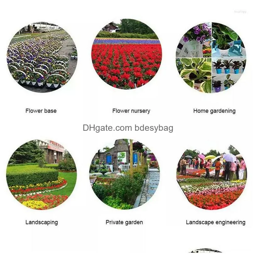 garden supplies 6pcs plant bell cover dome antize plastic protector mini greenhouse outdoor protect backyard tools
