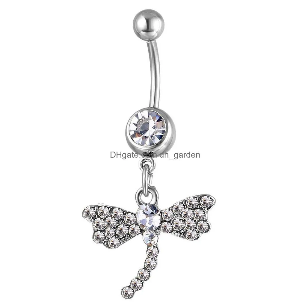 d0882 1 color the black skull belly ring piercing jewelry 14ga 10mm length 5/8 mm ball