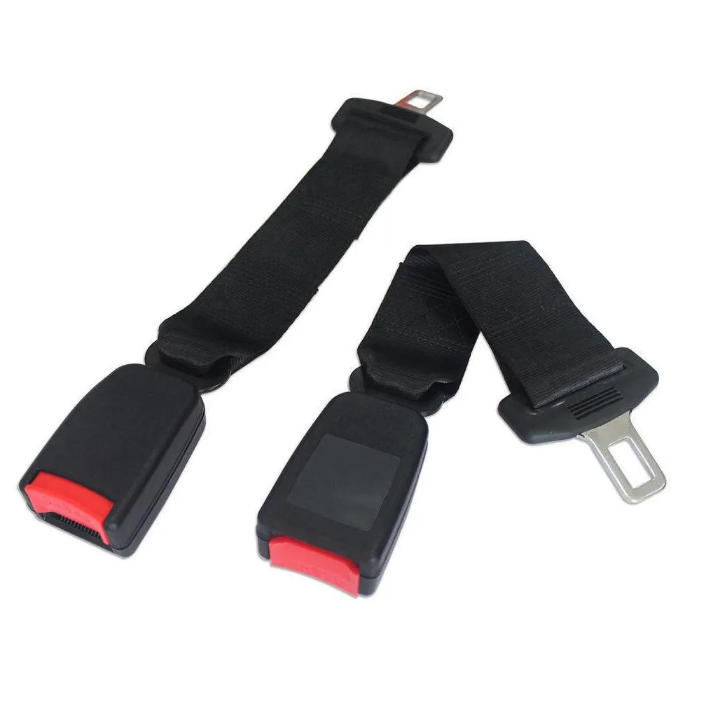 14 universal longer 36cm car auto seat seatbelt safety belt extender extension buckle seat belts padding extender dhs ups 