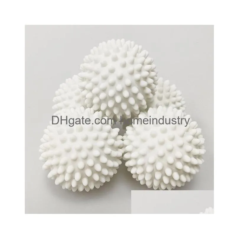 1pcs 6.7cm magic laundry products ball for household cleaning washing machine clothes softener starfish pvc reusable solid