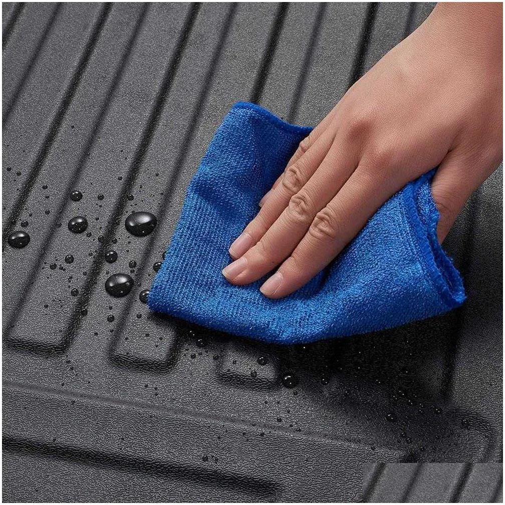 rear trunk rubber boot liner cargo mat floor tray for jeep renegade 2019