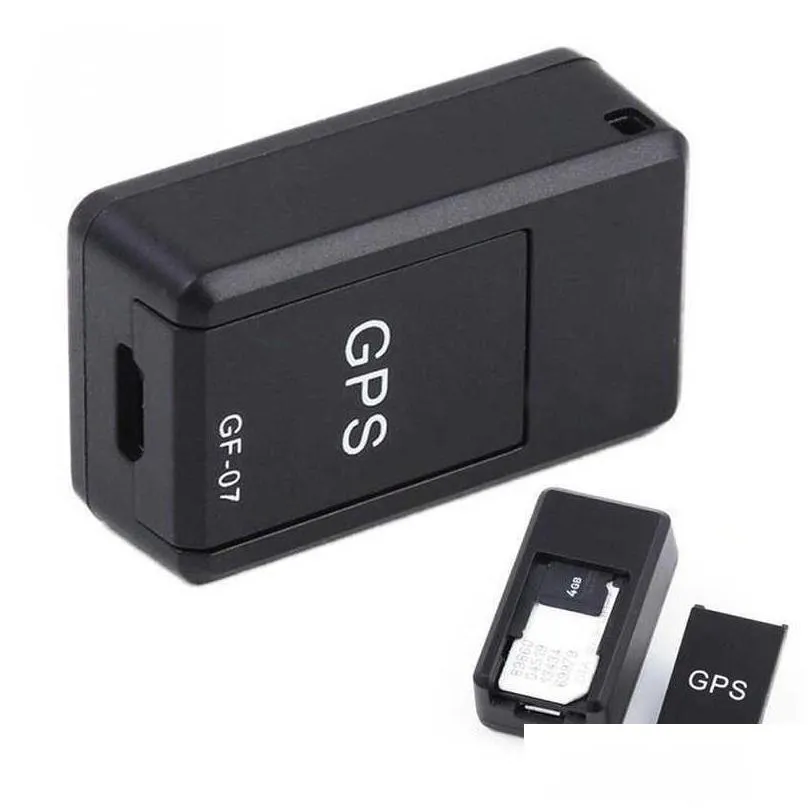 mini portable gsm/gprs tracker gf07 tracking device satellite positioning against theft for car motorcycle vehicle person arrive