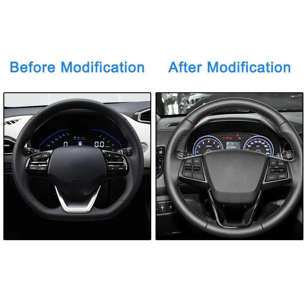 car buttons steering wheel cruise control remote volume button with cables for hyundai ix25 creta 1.6l bluetooth switches