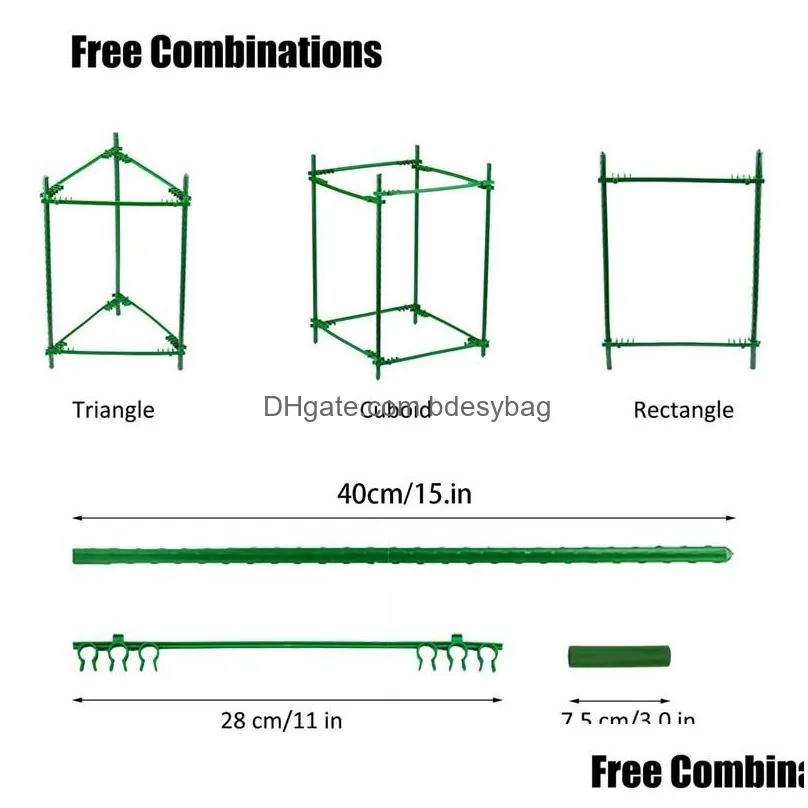 garden supplies other tomato cages plant support stakes set outdoor vegetable trellis for vertical climbing 84 pieces