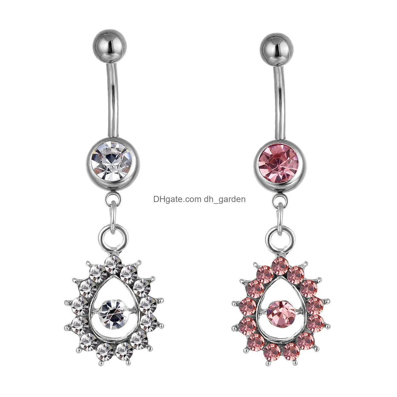 d0762 uv belly navel stud mix styles and colors