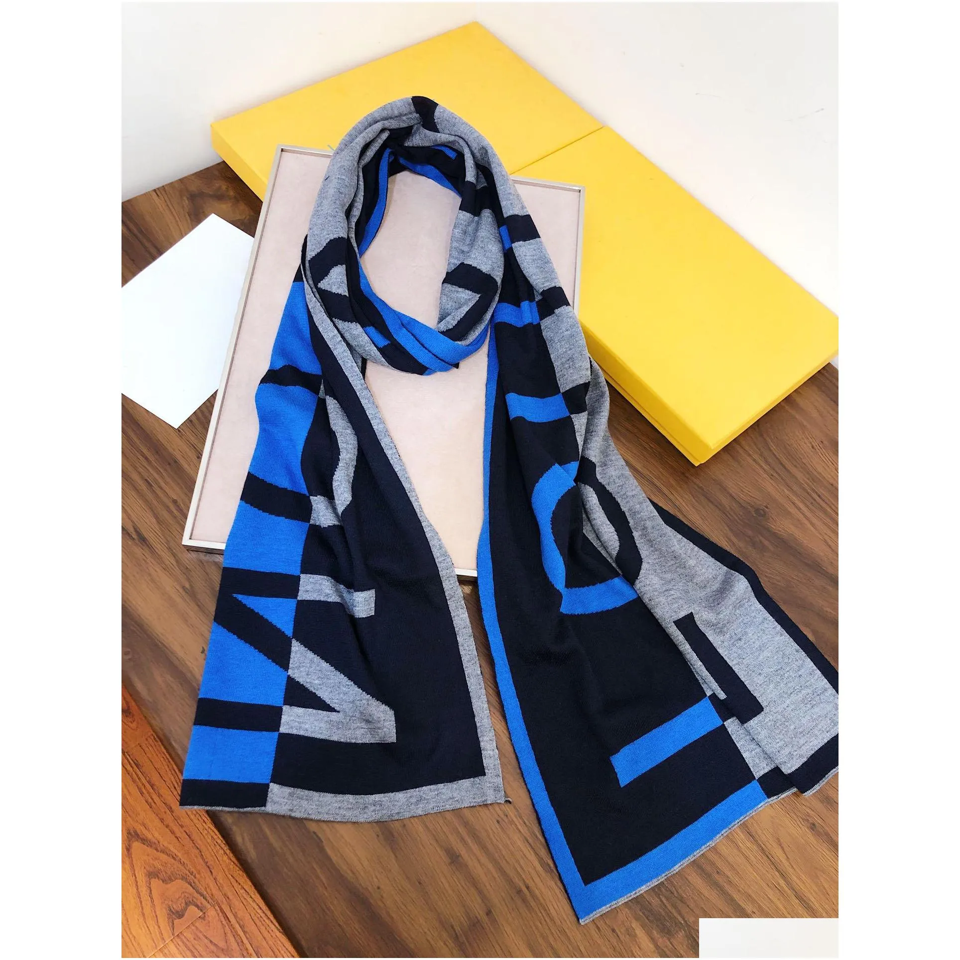 100 cashmere mens designer scarf man printed embroidery style shawls winter print satin square head women scarves big size 180x65 cm with gift
