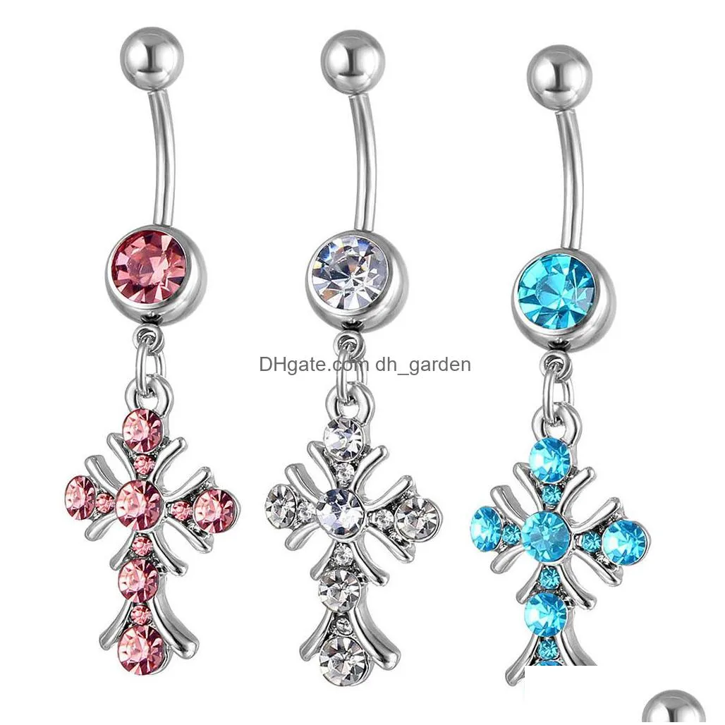 d0551b wing multicolor belly navel button ring