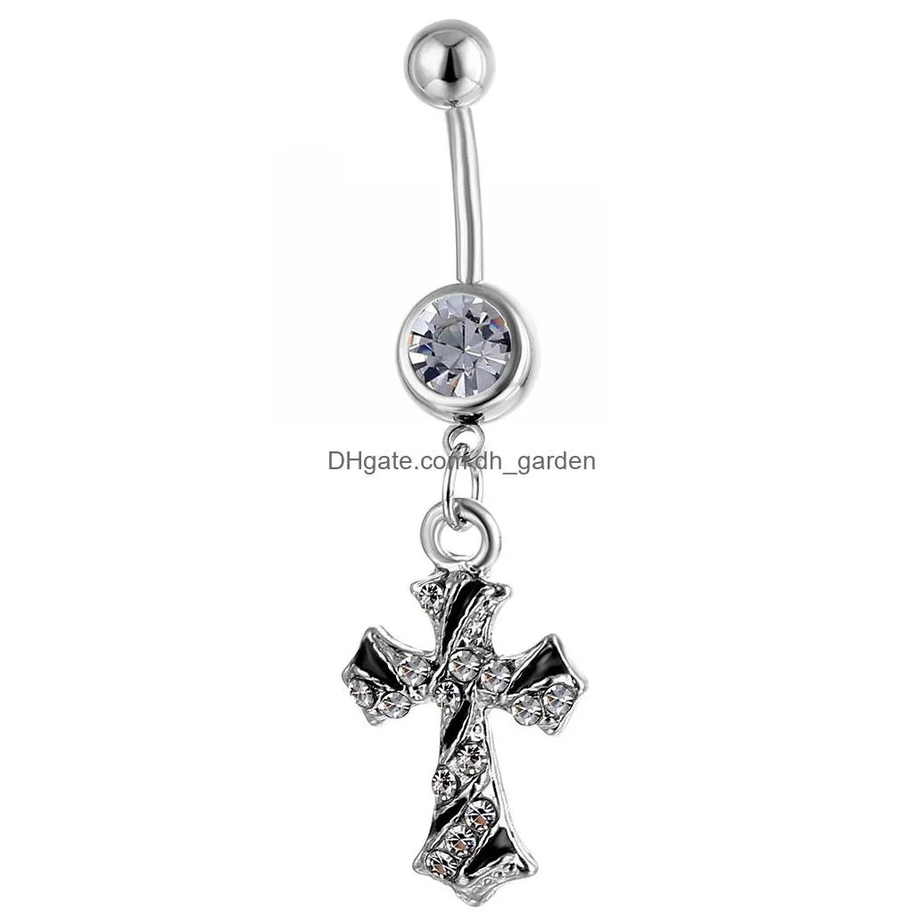d0380 belly navel ring mix colors