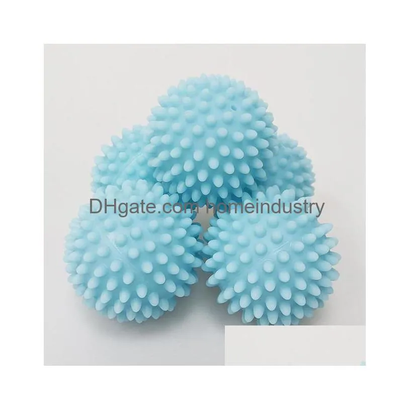 1pcs 6.7cm magic laundry products ball for household cleaning washing machine clothes softener starfish pvc reusable solid