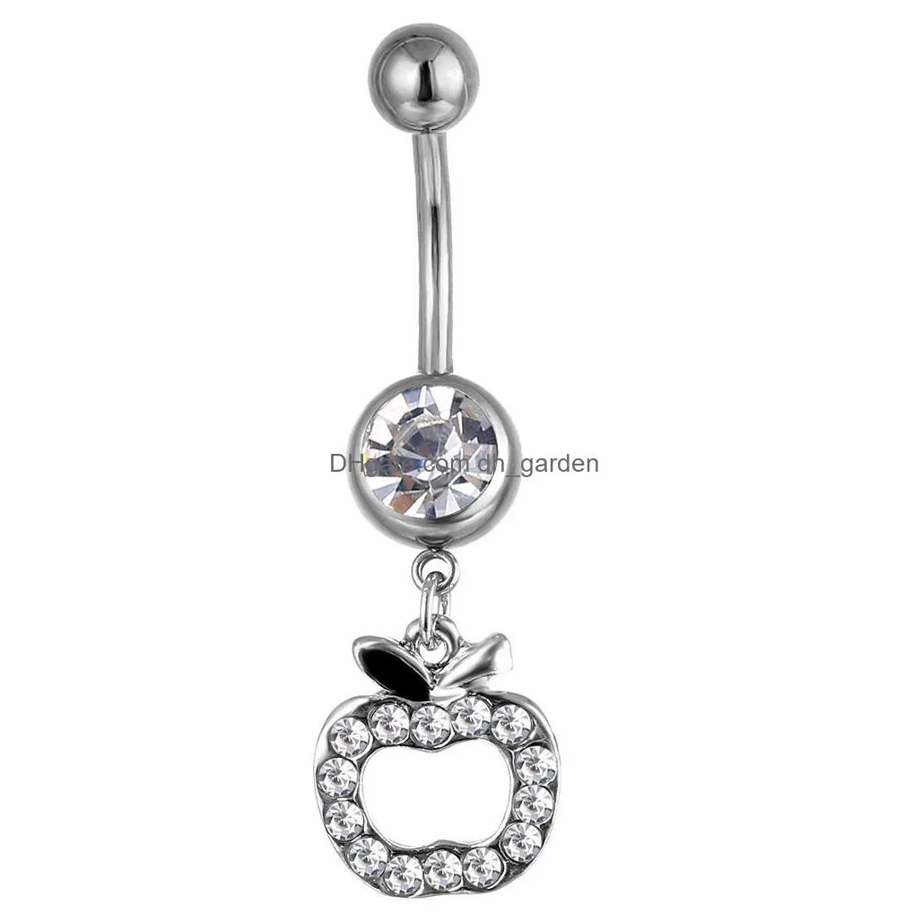 d05671 4 colors clear nice style belly ring purple color angel as imaged piercing body jewlery navel jewelry