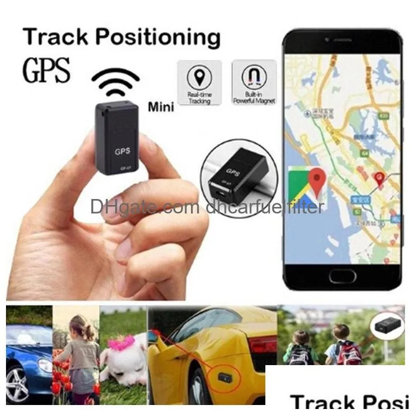 Car Gps Accessories Smart Mini Tracker Locator Strong Real Time Magnetic Small Tracking Device Motorcycle Truck Kids Teens Old Dro