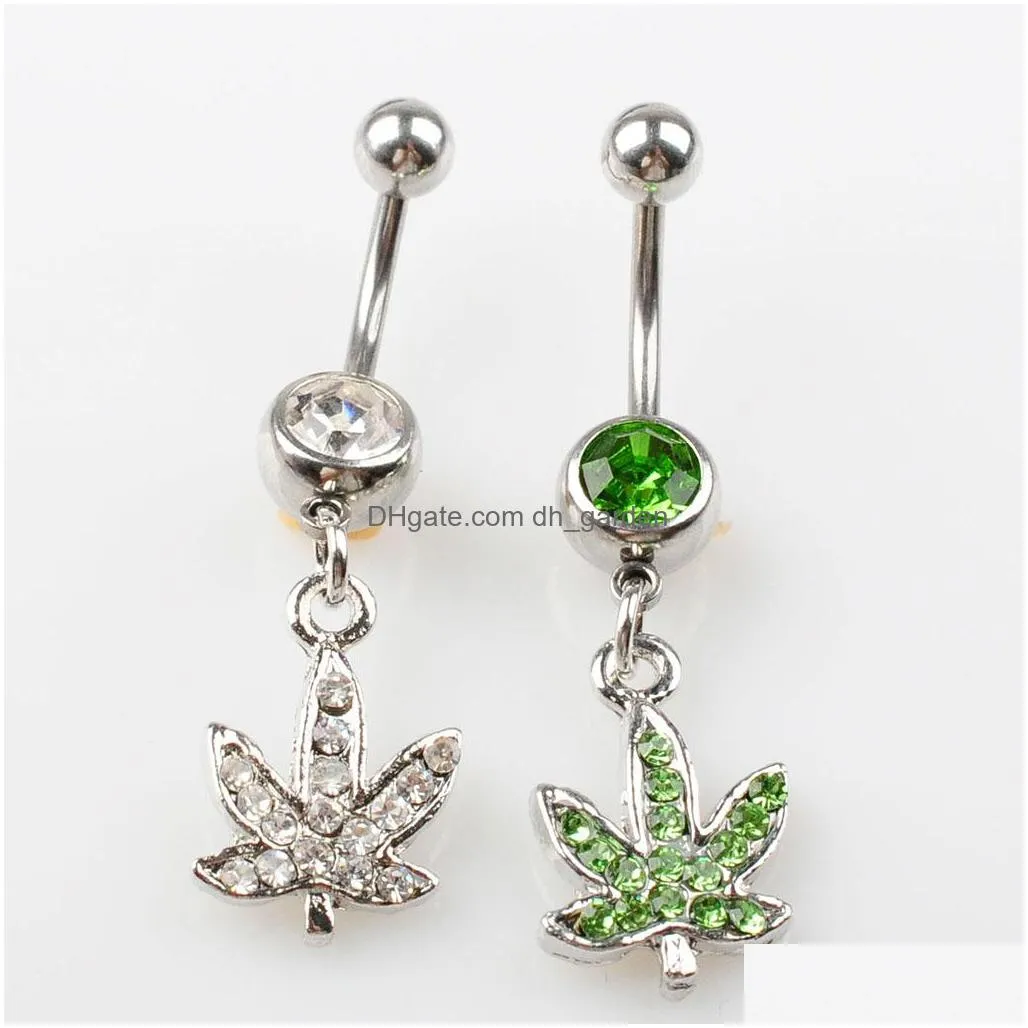 d0359 heart belly navel button ring mix colors