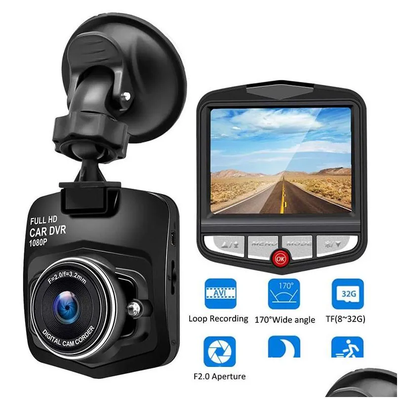 2.4 inchcar camera hd 1080p dashcam portable mini car dvr recorder dash cam dvr auto vehical mini shield car cam