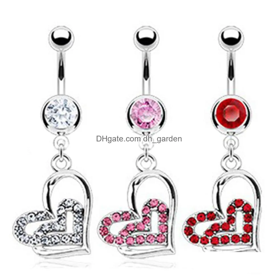 d0581 musical note mix colors belly navel button ring