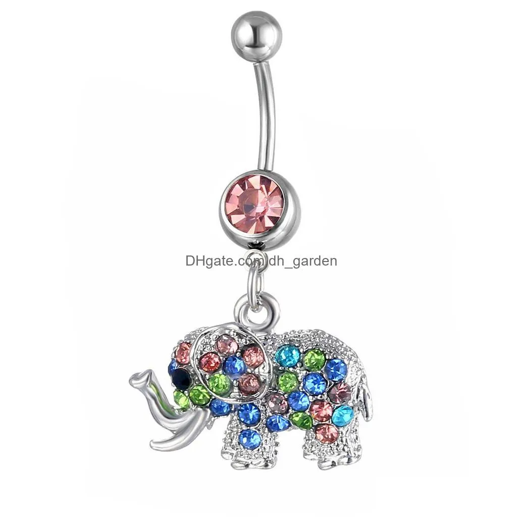 d0882 1 color the black skull belly ring piercing jewelry 14ga 10mm length 5/8 mm ball