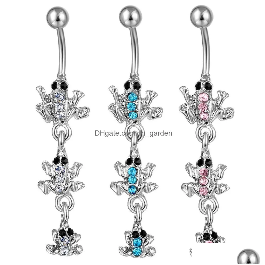 d1043 zircon butterfly belly navel stud mix colors