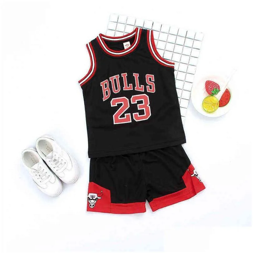 17 boys and girls basketball clothes sports suit vest shorts baby basketball clothes summer childrens suit262l