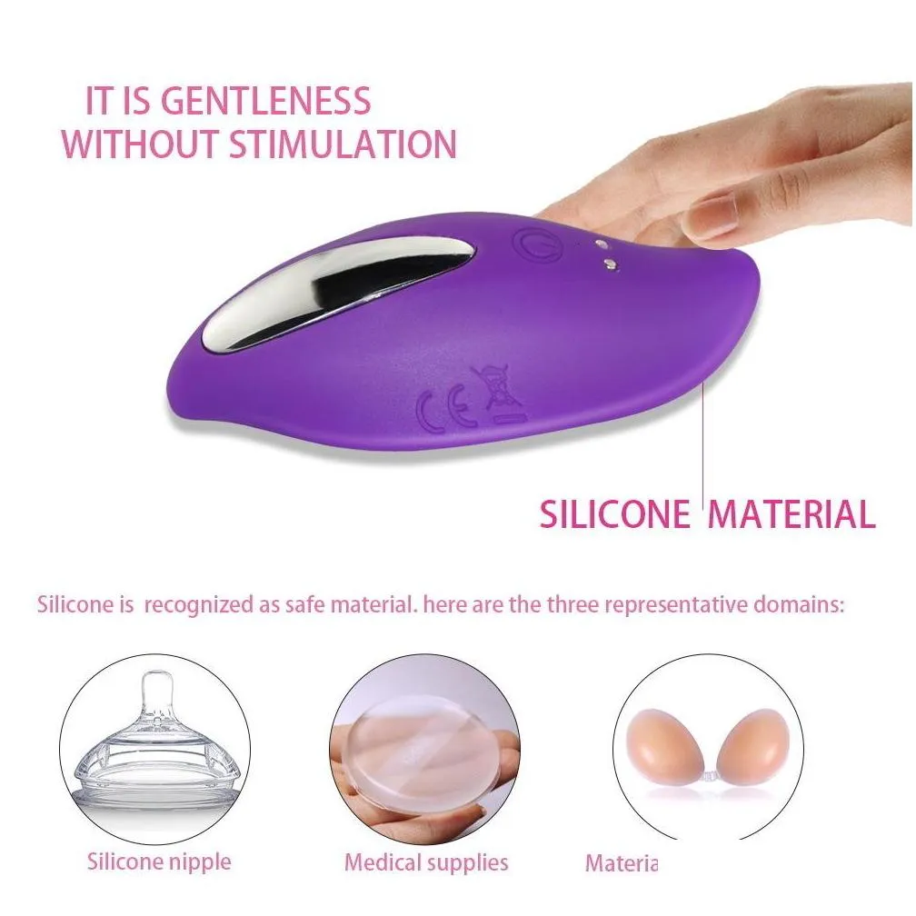 10 speeds wearable clitoral stimulator panties vibrating egg invisible wireless remote control vibrator adult toys for women y0408