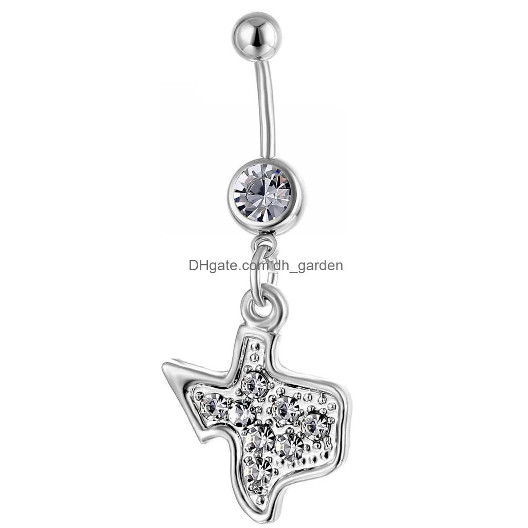 d0164 cherry body piercing jewelry belly button navel rings