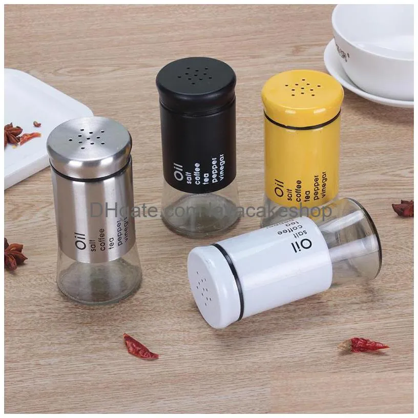 cooking utensils seasoning bottle cumin powder seasoningjar sprinklingjar salt jar sprinkling chili pepper jars