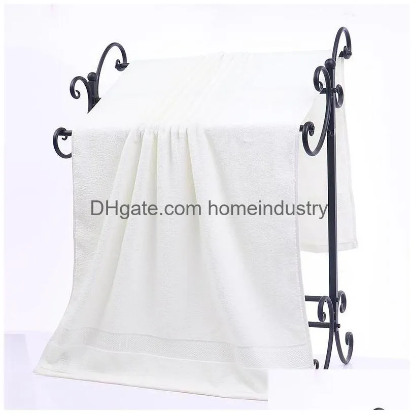 pure cotton bath towel household soft absorbent high quality 70x140 increase thickening